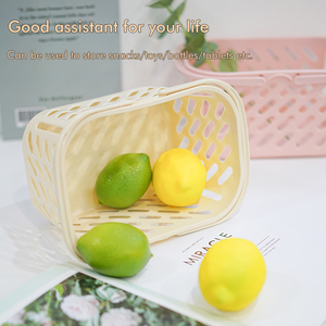 ODM OEM Plastic Household <strong>Rectangular</strong> <strong>Storage</strong> <strong>Basket</strong> Fruit <strong>Storage</strong> <strong>Basket</strong> Sundries <strong>Storage</strong> <strong>Basket</strong> - Product Image 4