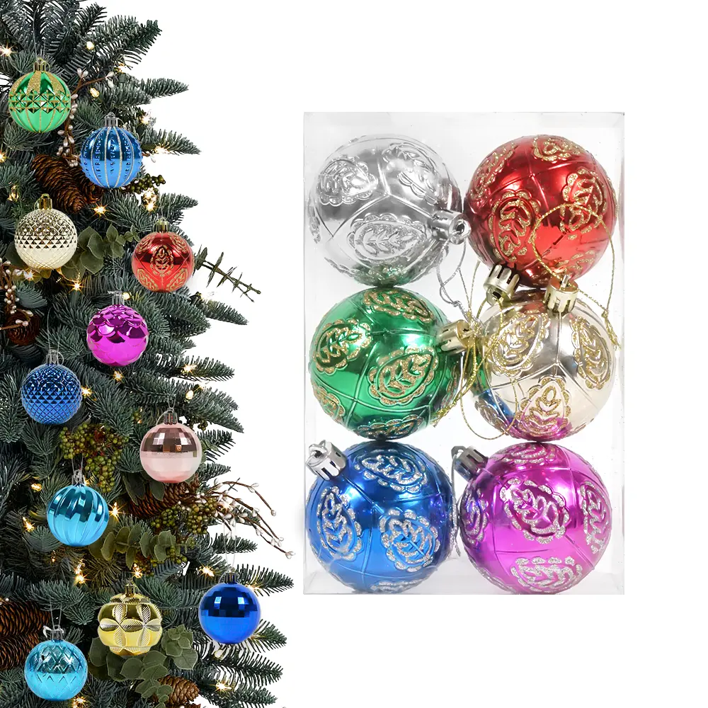 Plastic ornaments bulk