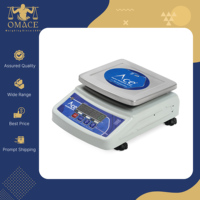 Báscula Digital Comercial de Sobremesa ACE con Capacidad de 10 kg, Precisión de 1 g, Plataforma Resistente de Acero Inoxidable