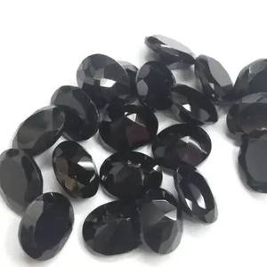 2mm 3mm Naturel Noir Onyx Pierre Coupe Ovale Vente en gros Pierres précieuses en vrac Fabricant Boutique en ligne maintenant Prix d'usine Fournisseur en ligne - Product Image 1