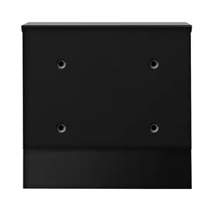 Modern Hanging Mail Box Wall Mount Mailbox Manufacturer Wholesale Black Stainless Steel Metal Outdoor Home With Key