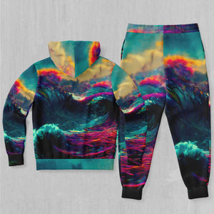 Prix de gros, survêtements d'hiver, logo personnalisé, molleton technique en coton, survêtement pour homme, impression par sublimation, avec service OEM - Product Image 5