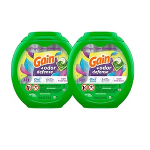 ผงซักฟอกแบบเม็ด Gain Flings 112 ชิ้น กลิ่น Super Fresh Blast ขจัดกลิ่นไม่พึงประสงค์ ใช้ได้กับเครื่องซักผ้า HE ลดราคา - Product Image 3