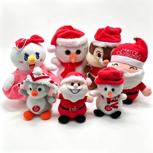 customized Christmas gifts, holiday decor, Santa plushie, snowman stuffed <b>doll</b>, penguin soft toy, winter theme plush - Product Image 6