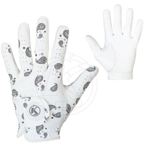 Gants de golf en cuir Cabretta de sport unisexe de haute qualité avec logo personnalisé et service OEM haut de gamme pour la main vente en gros à prix d'usine - Product Image 1