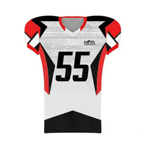 Recién llegado, camiseta ligera de fútbol americano, ropa deportiva transpirable, uniforme con mangas cortas - Product Image 2