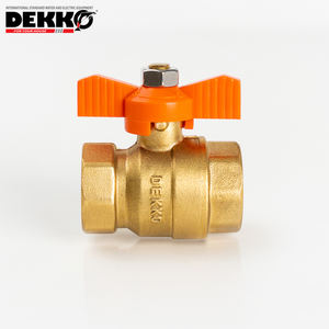 Válvula de bola de aleación de cobre DEKKO Fabricante OEM Potencia hidráulica Temperatura media Garantía de 50 años - Product Image 2