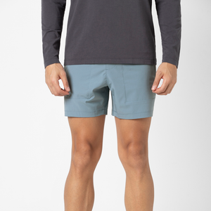 2025 pantalones cortos de gimnasio para hombre 2 en 1 patrón sólido poliéster pantalones cortos de compresión al aire libre ajustados para correr de verano - Product Image 3