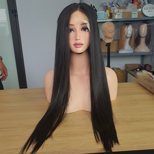 100% cabello crudo Remy vietnamita doble hueso dibujado recto suelto onda profunda estilos de rizos extensiones de cabello Natural paquetes de mujeres negras - Product Image 1