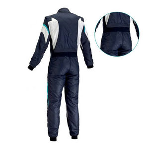 Traje de carreras de kart de talla grande a prueba de viento de la mejor calidad para protección Diseño personalizado Logotipo % poliéster de alta calidad - Product Image 3