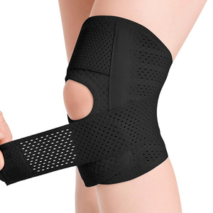 Genouillères de sport MESS SPORTS en gros – Protection complète fine en nylon respirant pour la musculation, la course et la randonnée - Product Image 1