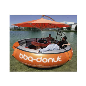 Bote Inflable Comercial de Madera con Parrilla para Asados y Diseño de Bote Donut de Alta Calidad - Product Image 6