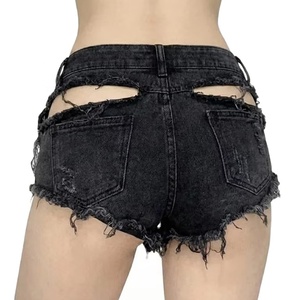 กางเกงขาสั้นยีนส์ผู้หญิงแบบใหม่สำหรับฤดูร้อน เซ็กซี่ สุดมินิ ทรงบูตี้ชอร์ต เหมาะสำหรับงานปาร์ตี้ เต้นรำ สวมใส่สบายๆ - Product Image 3