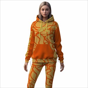 Chándal Deportivo Informal para Mujer, Venta Directa de Fábrica, Chándal de Algodón para Mujer con Logotipo Personalizado de Alta Calidad - Product Image 1