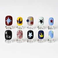 Faux ongles faits à la main, commande en gros, différents styles, emballage personnalisé, OEM, ongles à coller, qualité salon, expédition mondiale