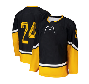 Maillot de hockey sur glace sublimé de qualité supérieure Meilleur matériau personnalisé Maillots de hockey sur glace bon marché à prix de gros - Product Image 3