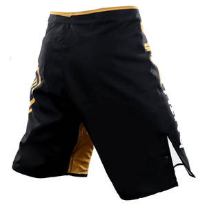 Pantalones cortos de MMA para hombre con estampado personalizado OEM, ropa de lucha para entrenamiento de artes marciales hecha en fábrica con logotipo personalizado - Product Image 2