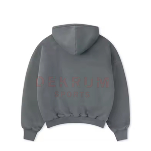 Las Mejores Sudaderas con Capucha de Algodón Terry Personalizadas para Invierno, Color Sólido, Casuales para Hombre, Transpirables, de Alta Calidad, con Logotipo Personalizado - Product Image 2