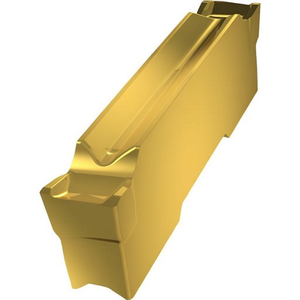 Insert de tourne-outil plaqué or PVD de 4 mm de large, ISO GL4-D400G02L06-PRG8330, paquet de 10 - Product Image 2