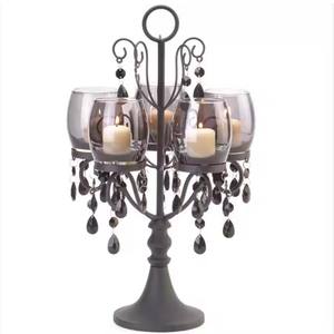 New Design Handmade Iron Candle Stand Silver Pillar Holder <b>for</b> <b>Sale</b> Metal Candle Holder <b>for</b> Home Decoration - Product Image 3