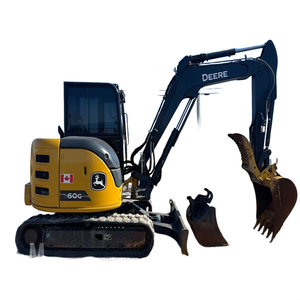 Mini-excavatrice John Deere 60G d'occasion de haute qualité, modèle 2020, meilleur prix, équipement de construction, moteur 60 tonnes, boîte de vitesses - Product Image 2