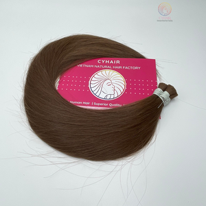 Top Tendance #4 Couleur Cheveux Vierges Vietnamiens Bruts En Vrac 65 cm Cuticule Alignée Pas De Trame Lâche Vague Profonde Style Naturel Cheveux Raides - Product Image 4