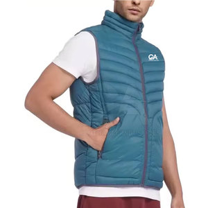 Chaleco acolchado de hombre de estilo personalizado, precio al por mayor, chaleco acolchado de manga larga a la venta, personalizado 2025 - Product Image 2