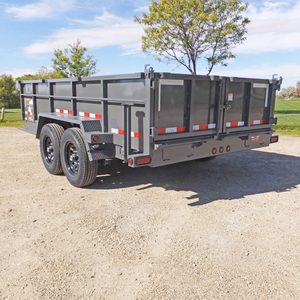 Premium 82x14x4k Contractor Dump Trailer Powerful Hydraulic System for Farm Use High Strength Long Fast Delivery Wholesale Price - Product Image 2