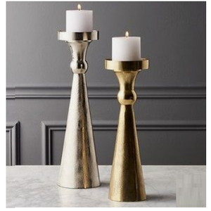 Candelabro hecho a mano de Menorah con recubrimiento en polvo de diseño clásico disponible nueva llegada portavelas de Metal decoración del hogar portavelas - Product Image 5