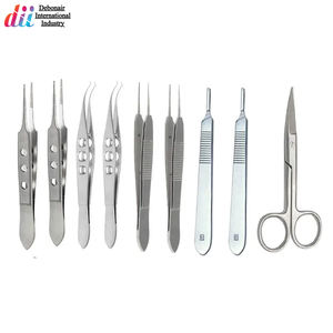 Juego de instrumentos microquirúrgicos de acero inoxidable, pinzas y tijeras Castroviejo para ojos de calidad superior, instrumentos quirúrgicos médicos - Product Image 3