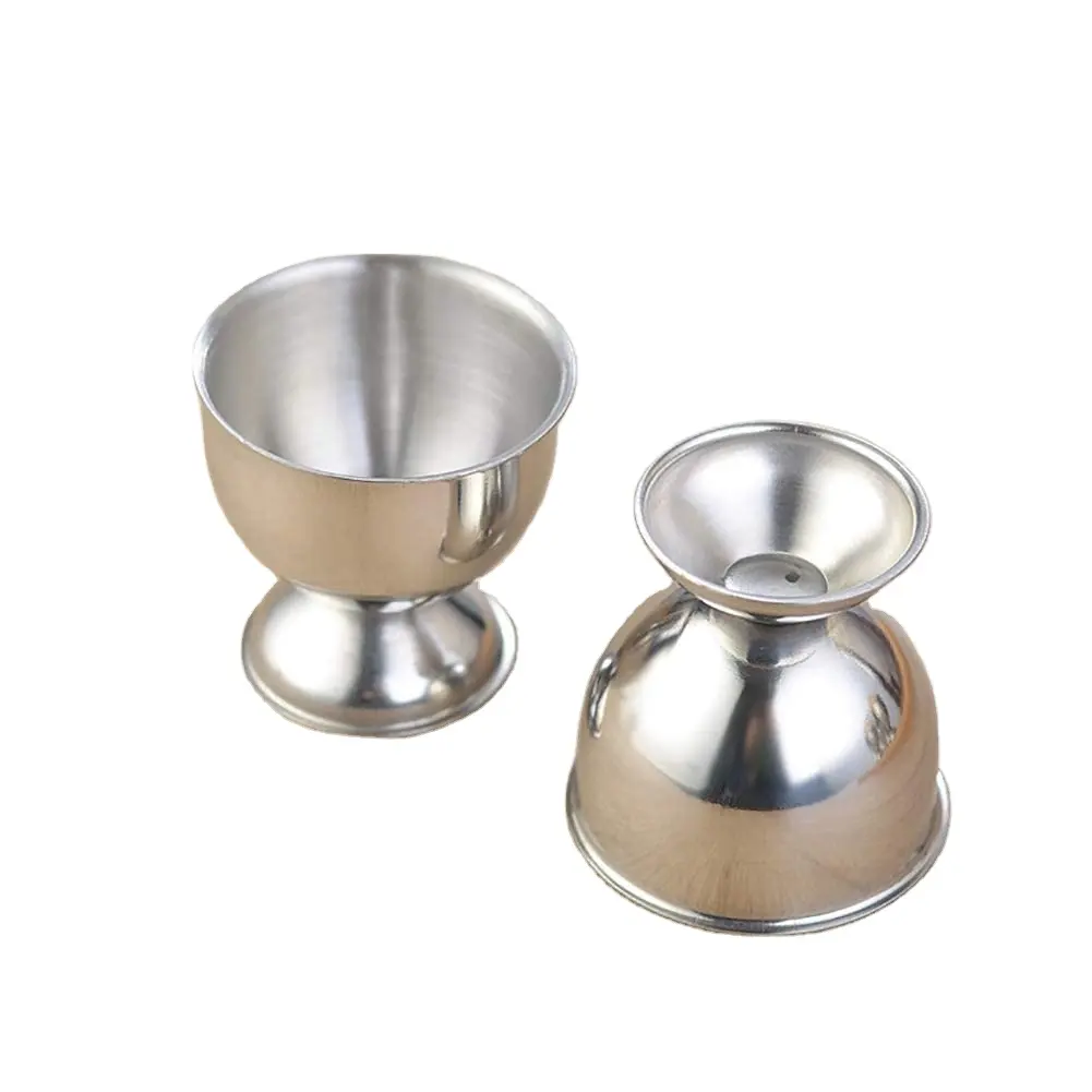 Sale from India Breakfast Holders Hard Soft Boiled Stainless Steel Egg Cups For Home Kitchen Egg Tools