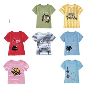 Camiseta exclusiva para niñas con precio barato, camiseta para niñas con diseños de dibujos animados, 100% algodón, informal, orientada a la exportación, de alta calidad - Product Image 5