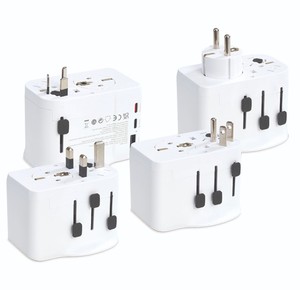 Adattatore da viaggio universale Simon 65W con 2 porte USB-C + USB-A, bianco (CL410102) - Product Image 4