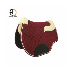 Selle de cheval personnalisée en polyester et coton respirant, protection pour l'équitation, marque OEM - Product Image 2