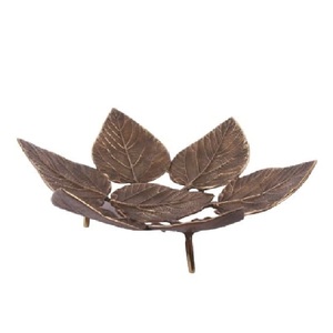 Lujosos cuencos de frutas de latón en tono cobre, decoraciones de mesa de desayuno de Metal con estampado de esmalte personalizado, accesorios desechables de gran venta - Product Image 6