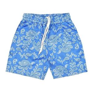 Short de sport en coton à taille élastique, respirant, gris, en maille, pour la natation et le basketball, avec impression numérique par sublimation OEM - Product Image 6