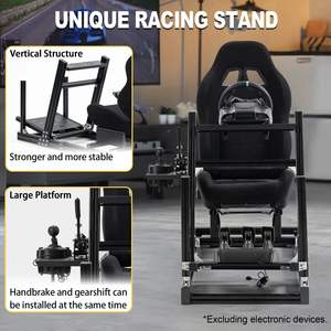 Support de volant de simulation de course en aluminium F1 avec siège compatible avec le modèle Logit-ech G920 50565 - Product Image 2