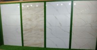 Carreaux de sol intérieurs en porcelaine gris onyx 600x1200mm, finition brillante, antibactériens, antidérapants, garantie 5 ans
