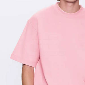 เสื้อยืดโอเวอร์ไซส์ผู้ชายผ้าคอตตอนระบายอากาศสวมใส่สบายชุดลำลองสไตล์สตรีทแวร์มีความยาวพิเศษราคาโรงงาน - Product Image 6