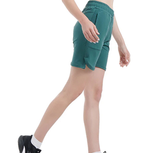 Pantalones Cortos Deportivos Personalizados con Logotipo para Correr, Gimnasio, Entrenamiento, Ejercicio, Fitness, Atléticos, Casuales de Poliéster para Mujer - Product Image 3