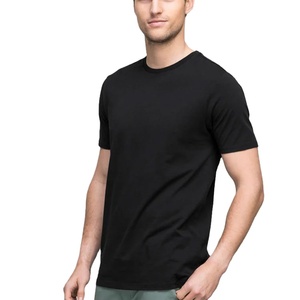 เสื้อยืดแขนสั้นผู้ชายผ้าฝ้ายแท้ 100% แบบเรียบ หนานุ่ม รับสกรีนโลโก้ - Product Image 2