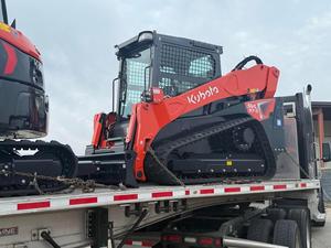 Kubota SVL97-3 Skid Steer Loader with Forestry Mulcher Compact <b>Track</b> Loader - Product Image 5