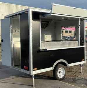 Remolque de Comida Móvil de 10 pies, Color Negro, 2025, el Más Vendido, para Catering y Venta Ambulante, con Interior de Acero Inoxidable - Product Image 5