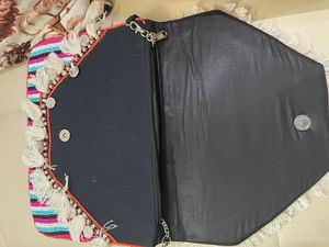 กระเป๋าถือสไตล์โบฮีเมียนงานฝีมืออินเดีย กระเป๋าแบนจารา - Product Image 3