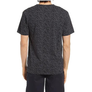 เสื้อยืดผ้าฝ้าย100% สำหรับผู้ชายทรงโอเวอร์ไซส์น้ำหนักเบาออกแบบโลโก้ได้ตามที่ต้องการ - Product Image 3