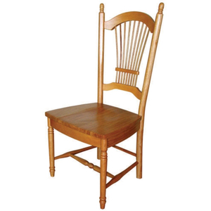 Escalera de madera maciza de alta calidad, silla de comedor trasera, muebles de cocina hechos a mano y restaurante de estilo rústico, el precio más barato - Product Image 3