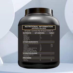 Polvo Pre y Post Entrenamiento OEM ODM con Extracto de Fruta de Garcinia Cambogia, L-Carnitina y BCAA para Antioxidantes y Aumento de Energía - Product Image 3