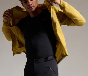 Chaqueta Cortavientos Ligera de Alta Costura para Hombre con Logotipo Personalizado al por Mayor, con Capucha y Cremallera Completa - Product Image 2