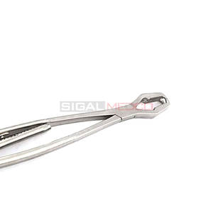 Fórceps de sujeción de hueso Kern Manual de acero inoxidable alemán de calidad superior 17 "instrumentos quirúrgicos de trinquete procedimientos ortopédicos - Product Image 3