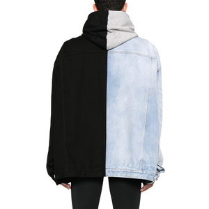 Personalizado Casual High Street Outwear Otoño Denim Turn-Down Collar recortado Chaquetas Chaqueta suelta para las mujeres OEM personalizado - Product Image 5